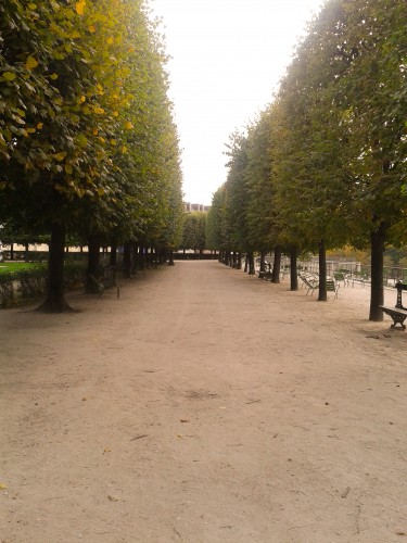 Pathway in Jardin des Tuileries 