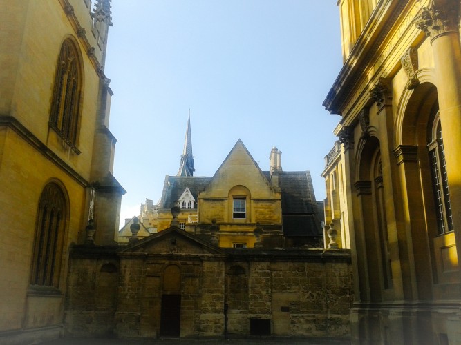 View from Sheldonian Theatre, Oxford